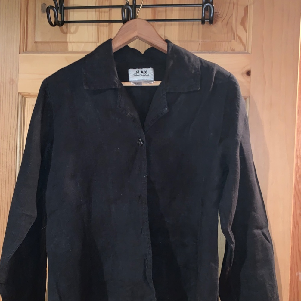 Linen Flax Button Down Shirt